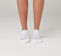 All Gender Performance No-Show Sock White