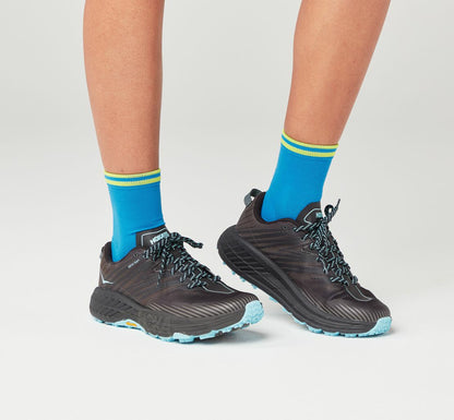 All Gender Performance Crew Sock Diva Blue / Citrus