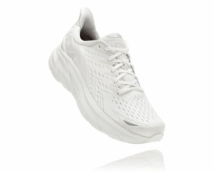 Women's Clifton 8 White / White