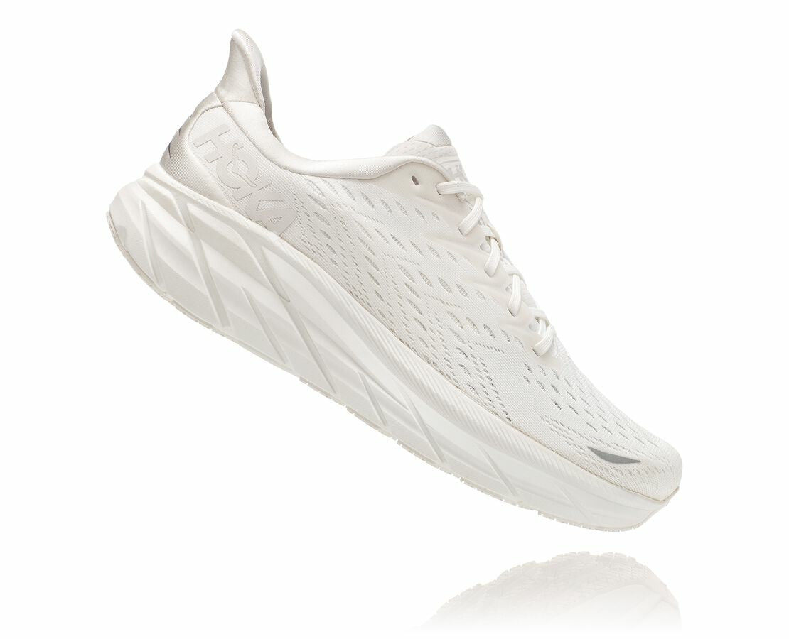 Women's Clifton 8 White / White
