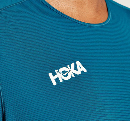 Men's Performance Short Sleeve Moroccan Blue