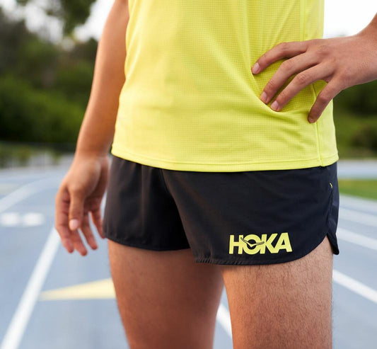 Men Bottoms | HOKA ONE ONE Performance Woven 2" Short Black