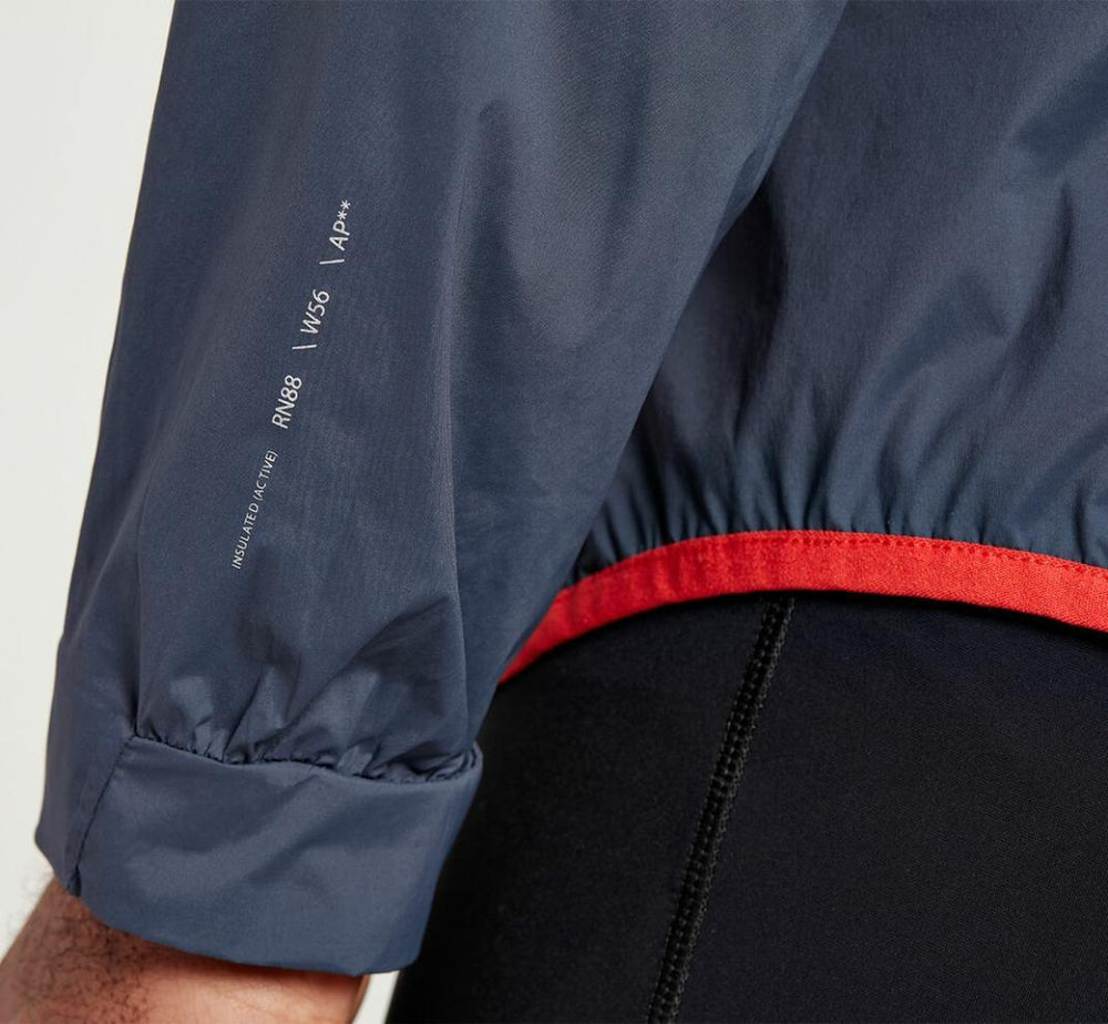 Men Outerwear | HOKA ONE ONE Hybrid Run Jacket Ombre Blue