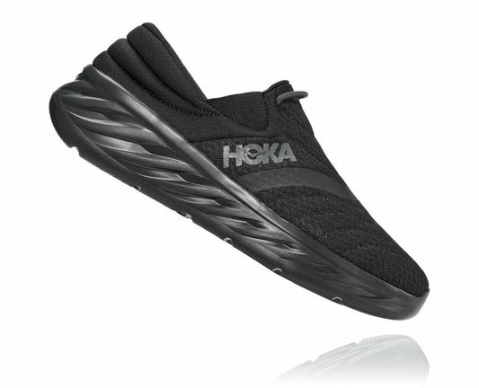 Men Recovery Sandals | HOKA ONE ONE Ora Recovery Shoe 2 Black / Black