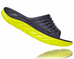 Men Recovery Sandals | HOKA ONE ONE ORA Recovery Slide Odyssey Grey / Evening Primrose