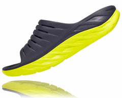 Men Recovery Sandals | HOKA ONE ONE ORA Recovery Slide Odyssey Grey / Evening Primrose