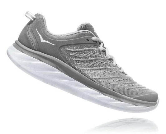 Men Road Running | HOKA ONE ONE Akasa Frost Gray /silver Sconce