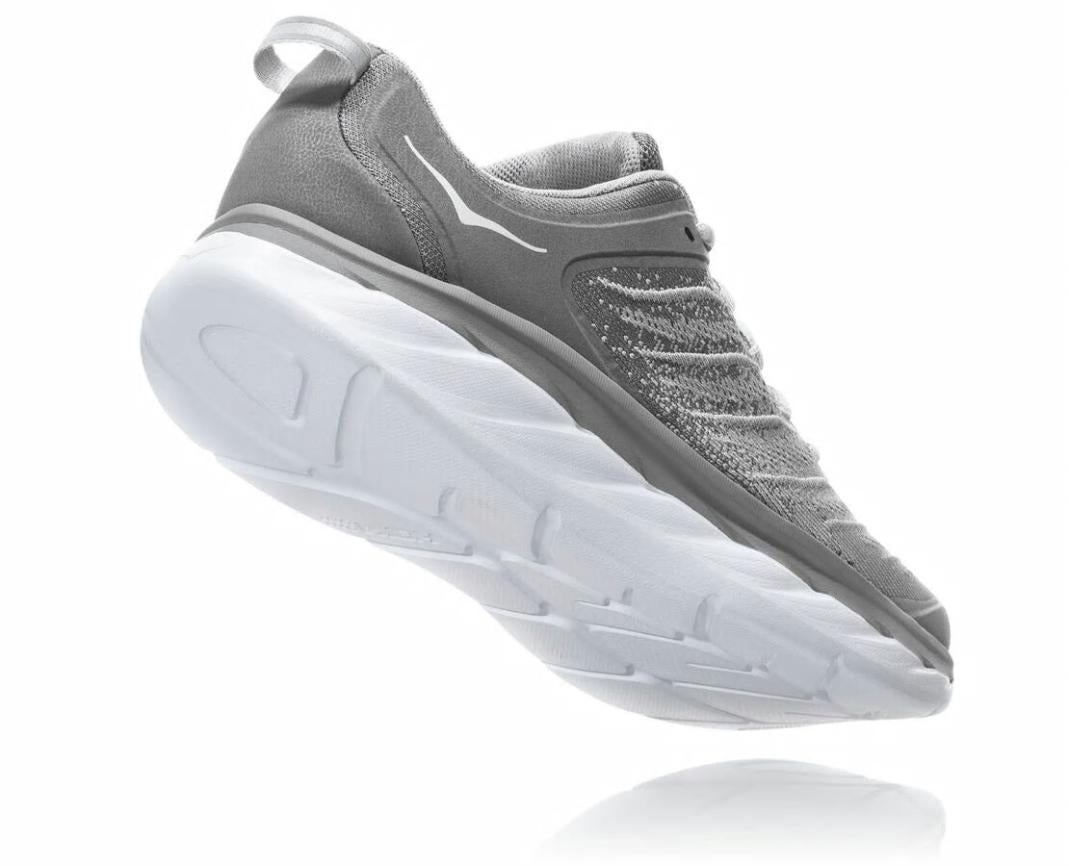 Men Road Running | HOKA ONE ONE Akasa Frost Gray /silver Sconce