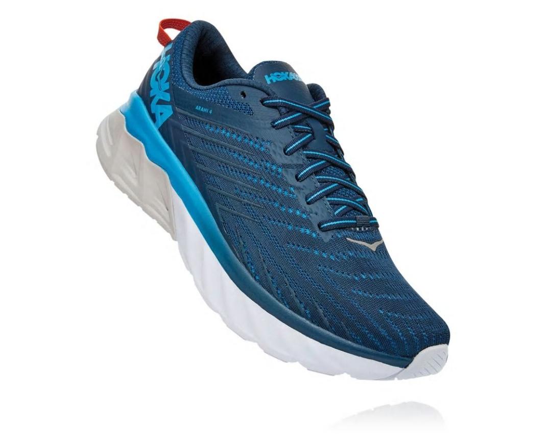 Men Road Running | HOKA ONE ONE Arahi 4 Majolica Blue / Dresden Blue