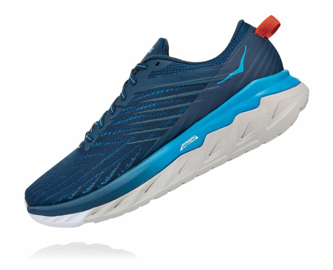 Men Road Running | HOKA ONE ONE Arahi 4 Majolica Blue / Dresden Blue