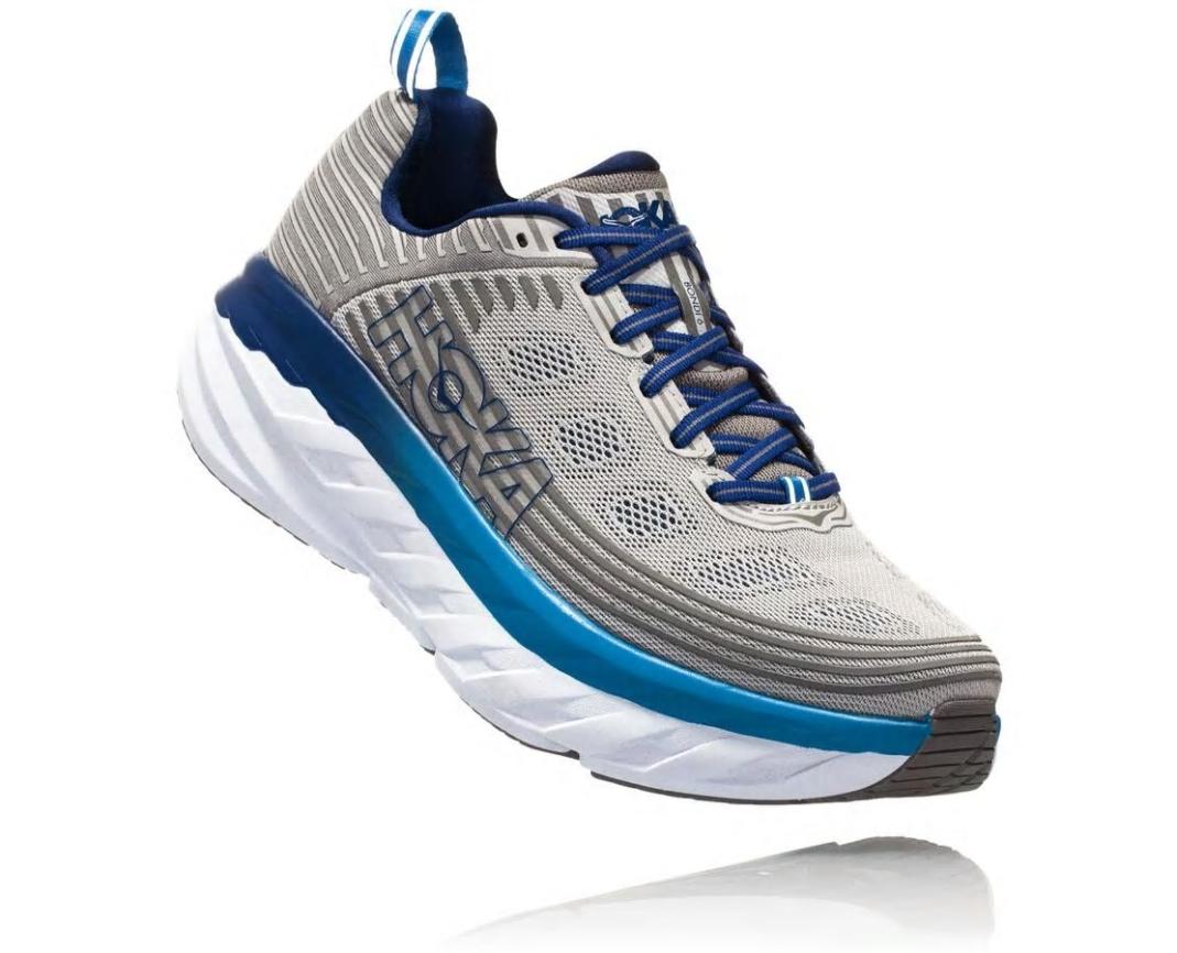 Men Road Running | HOKA ONE ONE Bondi 6 Vapor Blue / Frost Gray
