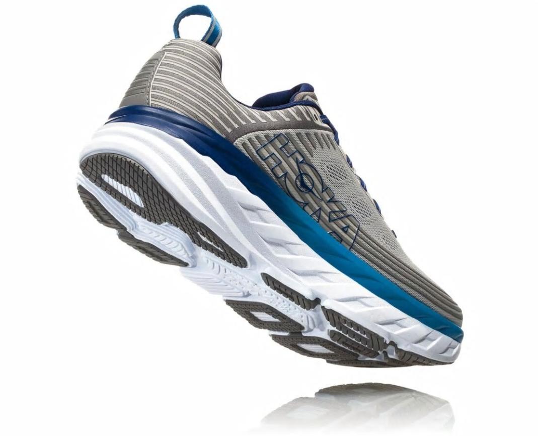 Men Road Running | HOKA ONE ONE Bondi 6 Vapor Blue / Frost Gray