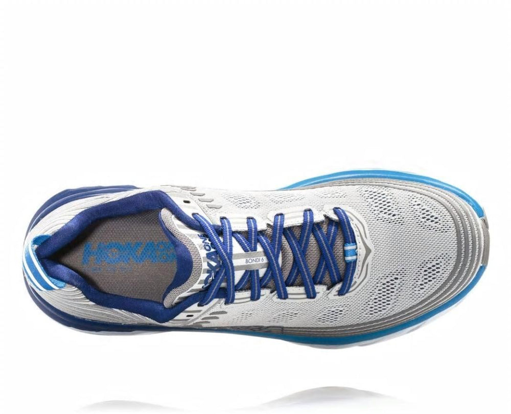 Men Road Running | HOKA ONE ONE Bondi 6 Vapor Blue / Frost Gray