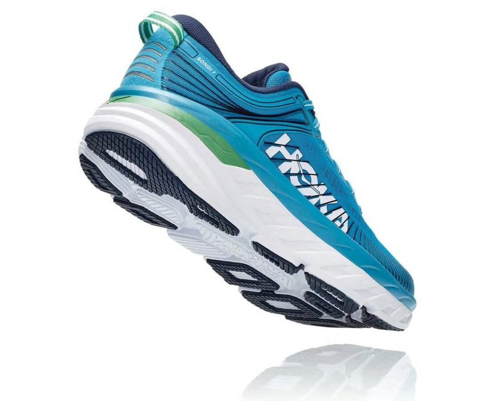 Men Road Running | HOKA ONE ONE Bondi 7 Blue Moon / Moonlit Ocean