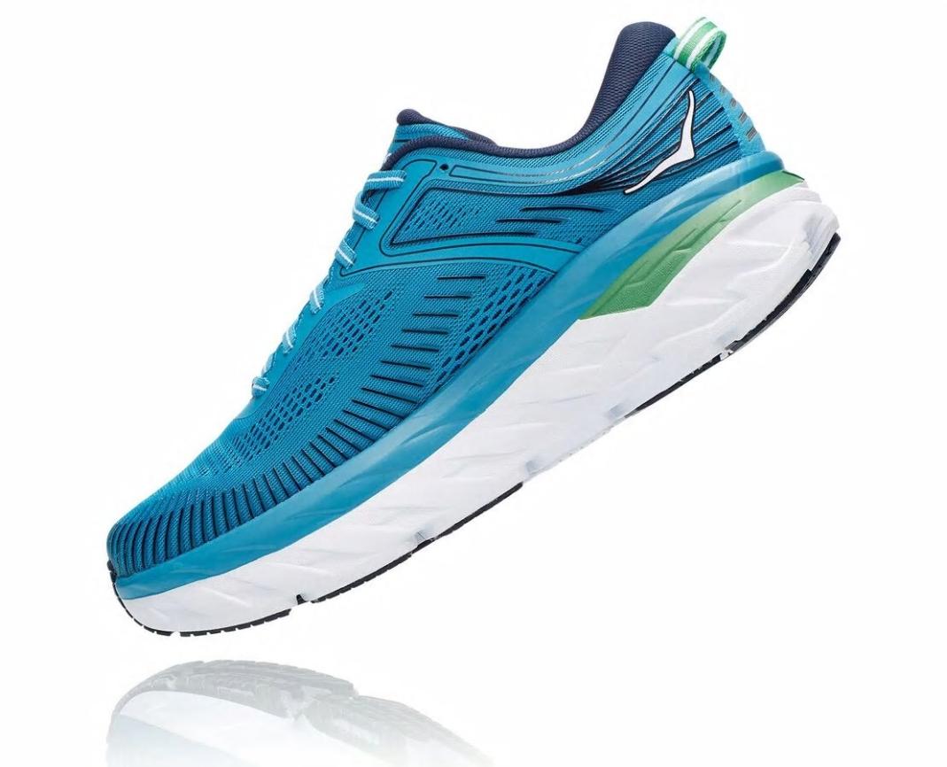 Men Road Running | HOKA ONE ONE Bondi 7 Blue Moon / Moonlit Ocean