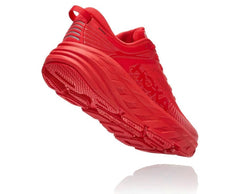 Men Road Running | HOKA ONE ONE Bondi 7 High Risk Red / Black