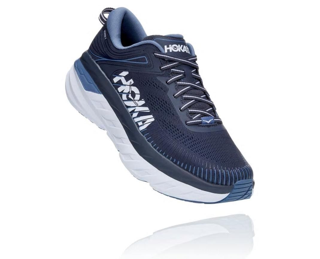 Men Road Running | HOKA ONE ONE Bondi 7 Ombre Blue / Provincial Blue