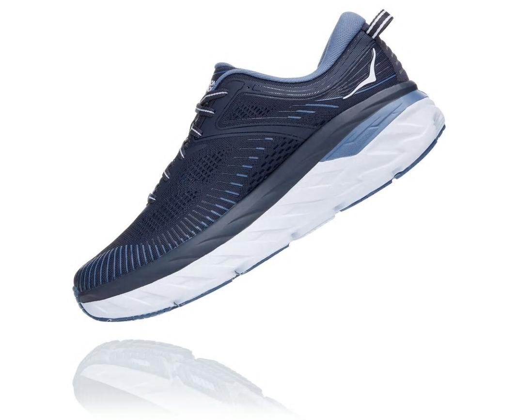 Men Road Running | HOKA ONE ONE Bondi 7 Ombre Blue / Provincial Blue