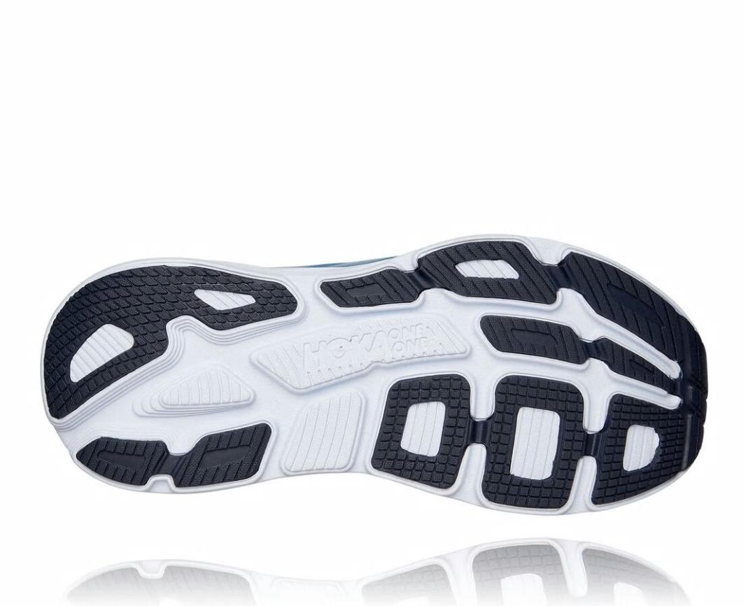 Men Road Running | HOKA ONE ONE Bondi 7 Provincial Blue / Citrus