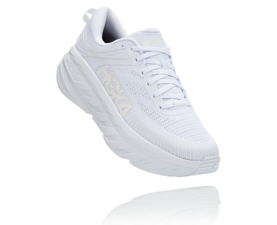 Men Road Running | HOKA ONE ONE Bondi 7 White / White