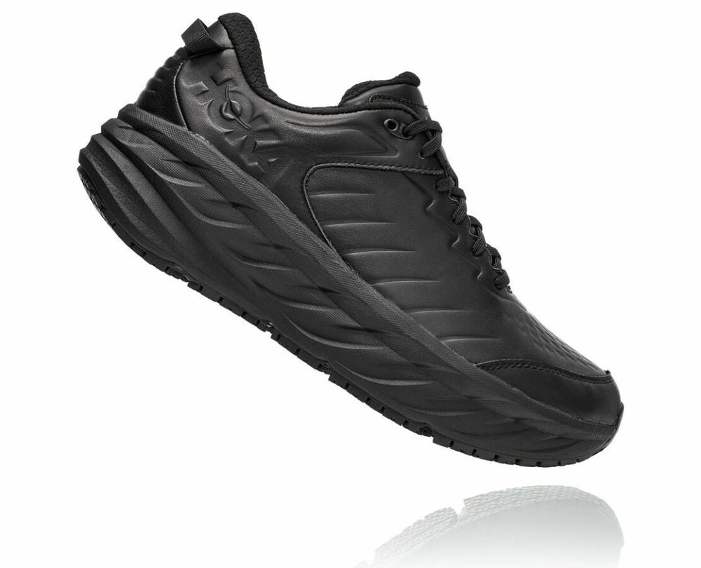 Men Road Running | HOKA ONE ONE Bondi Sr Black / Black