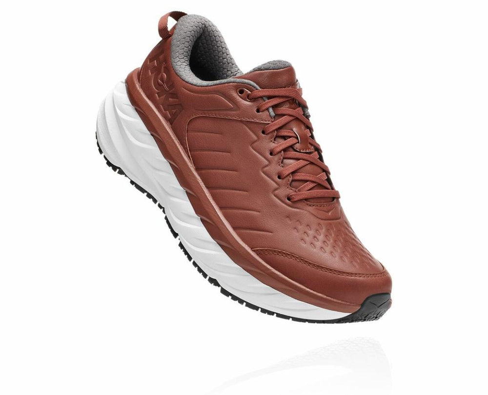 Men Road Running | HOKA ONE ONE Bondi Sr Brandy Brown / White