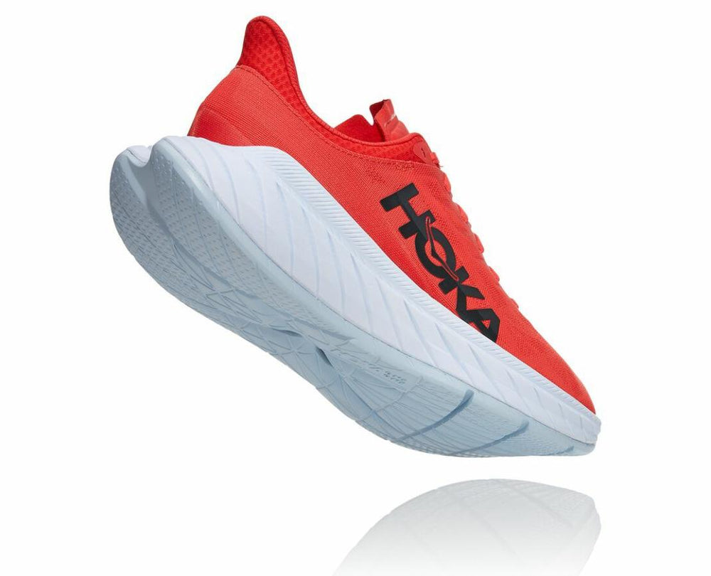 Men Road Running | HOKA ONE ONE Carbon X 2 Fiesta / White