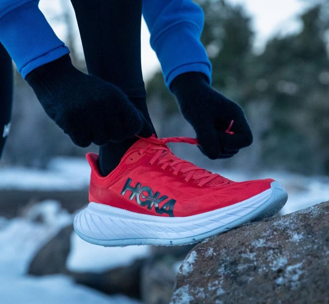 Men Road Running | HOKA ONE ONE Carbon X 2 Fiesta / White