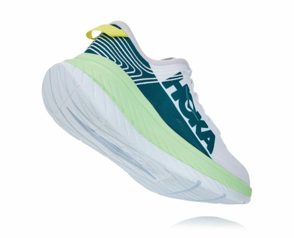 Men Road Running | HOKA ONE ONE Carbon X Green Ash / White