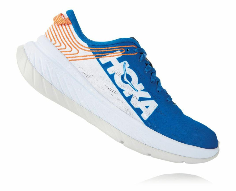 Men Road Running | HOKA ONE ONE Carbon X Imperial Blue / White