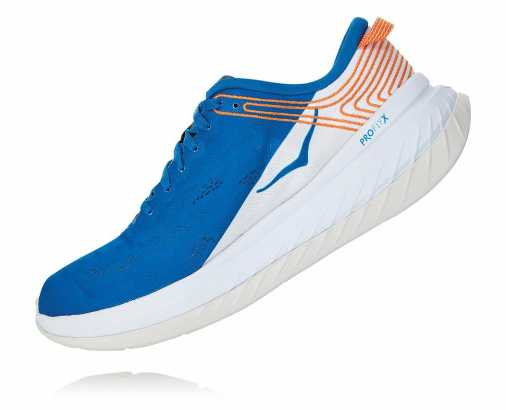 Men Road Running | HOKA ONE ONE Carbon X Imperial Blue / White
