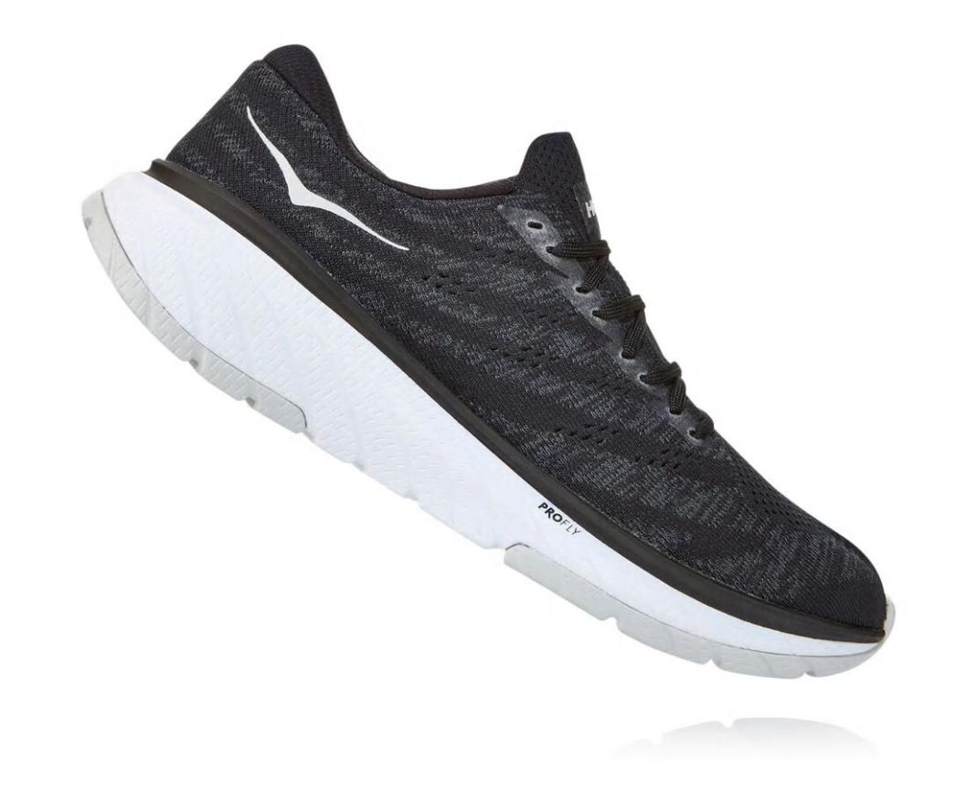 Men Road Running | HOKA ONE ONE Cavu 3 Black / White