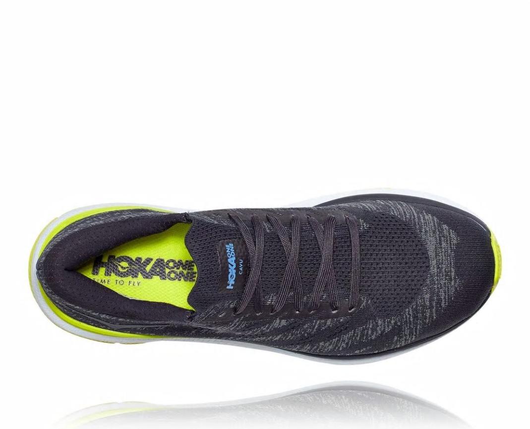 Men Road Running | HOKA ONE ONE Cavu 3 Deep Well / White