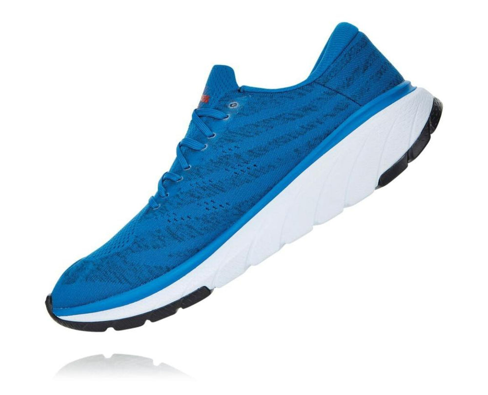 Men Road Running | HOKA ONE ONE Cavu 3 Imperial Blue / White