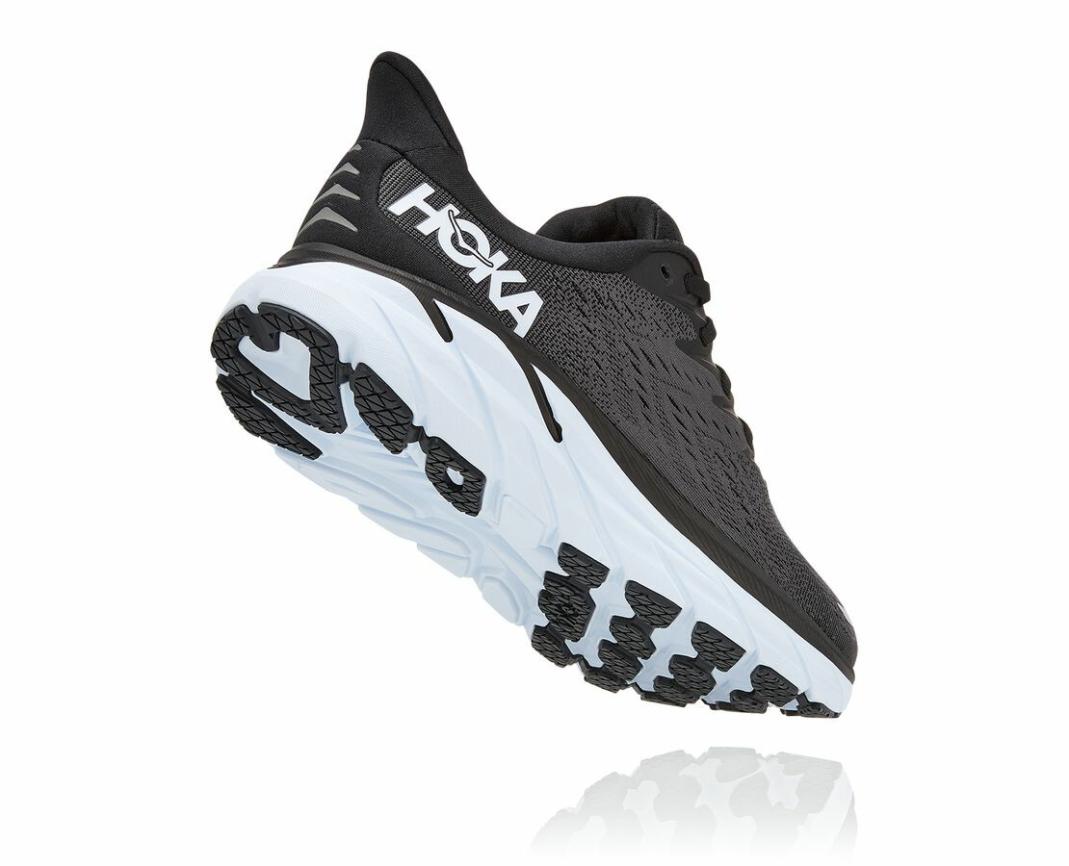 Men Road Running | HOKA ONE ONE Clifton 8 Black / White