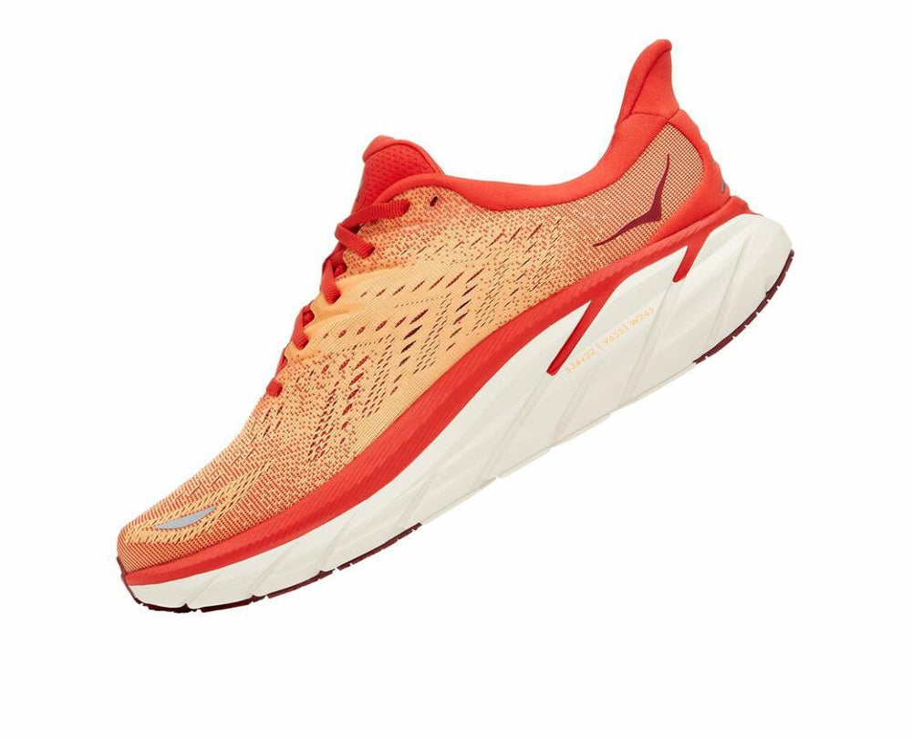 Men Road Running | HOKA ONE ONE Clifton 8 Fiesta / Blazing Orange