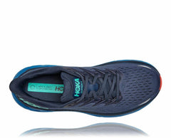 Men Road Running | HOKA ONE ONE Clifton 8 Outer Space / Vallarta Blue