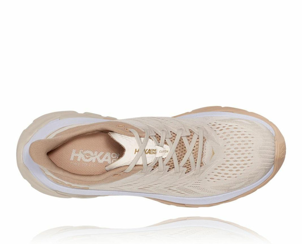 Men Road Running | HOKA ONE ONE Clifton Edge Almond Milk / Beige