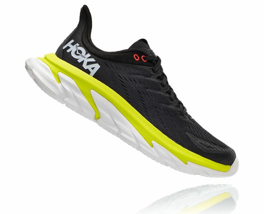 Men Road Running | HOKA ONE ONE Clifton Edge Anthracite / Evening Primrose
