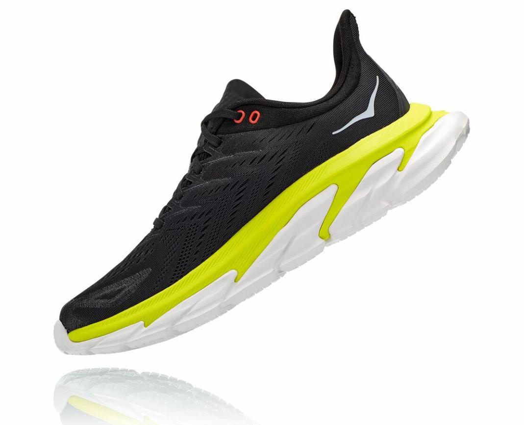 Men Road Running | HOKA ONE ONE Clifton Edge Anthracite / Evening Primrose