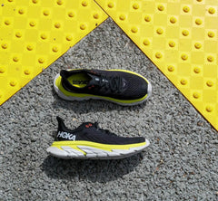 Men Road Running | HOKA ONE ONE Clifton Edge Anthracite / Evening Primrose