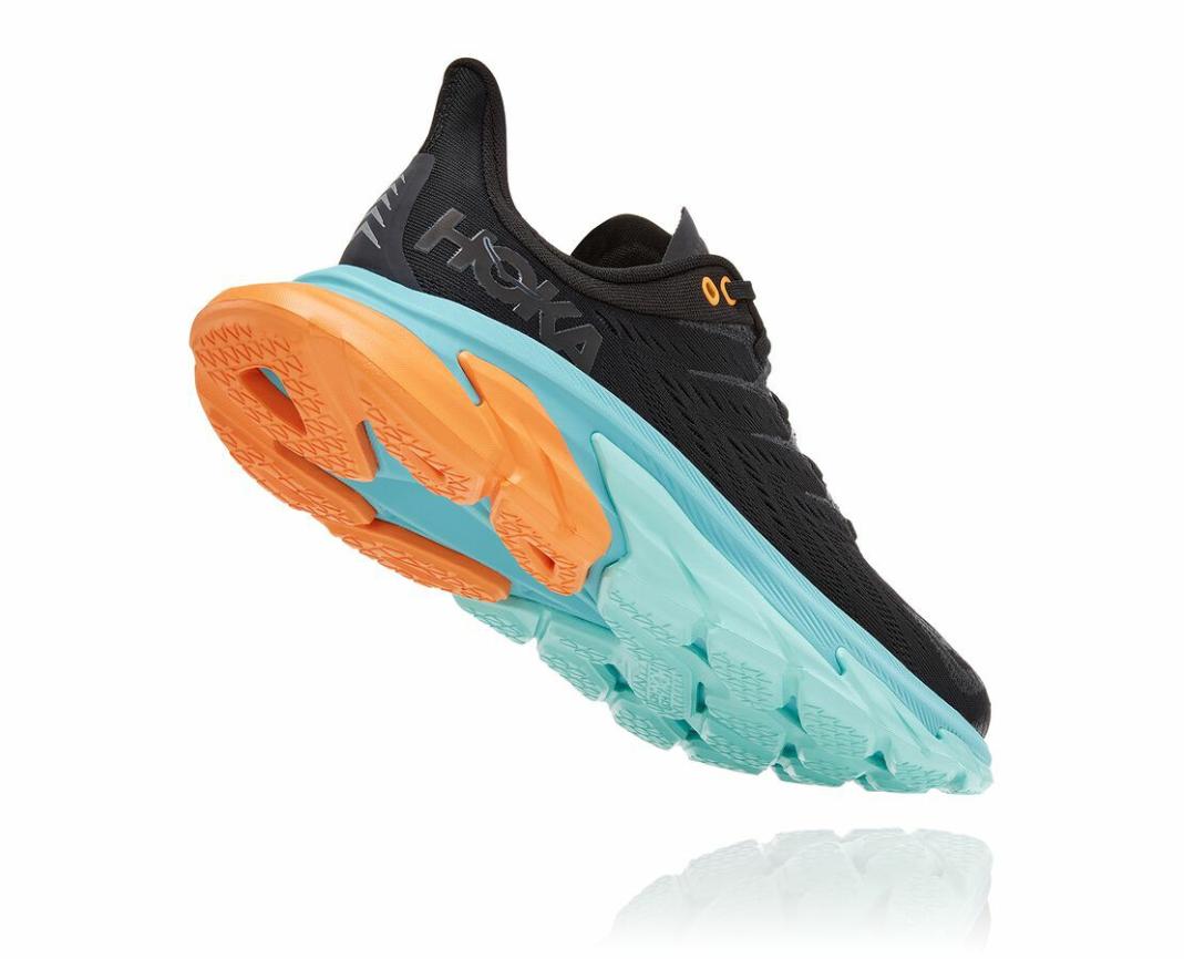 Men Road Running | HOKA ONE ONE Clifton Edge Black / Aquarelle