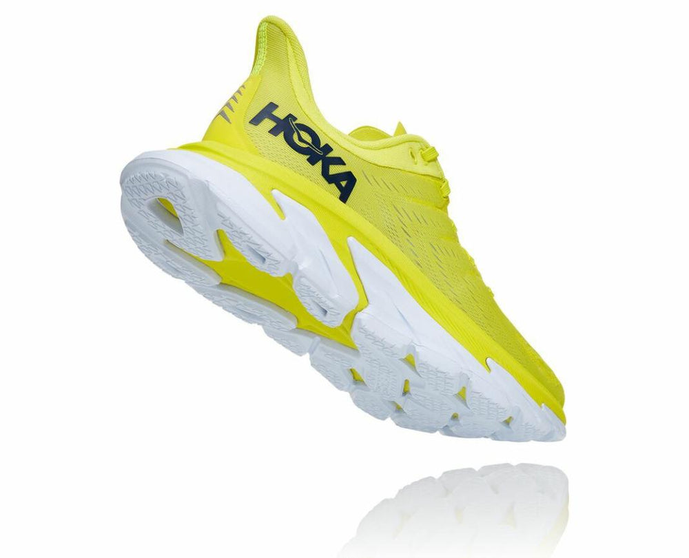 Men Road Running | HOKA ONE ONE Clifton Edge Citrus / White