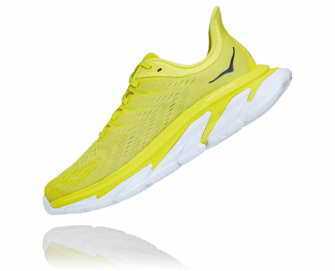 Men Road Running | HOKA ONE ONE Clifton Edge Citrus / White