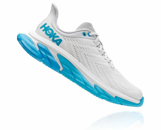 Men Road Running | HOKA ONE ONE Clifton Edge Nimbus Cloud / Cyan