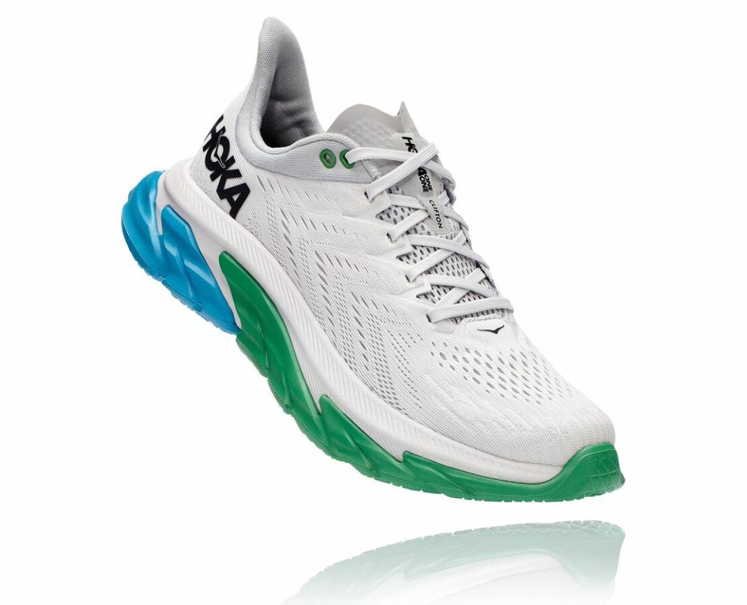 Men Road Running | HOKA ONE ONE Clifton Edge Nimbus Cloud / Greenbriar