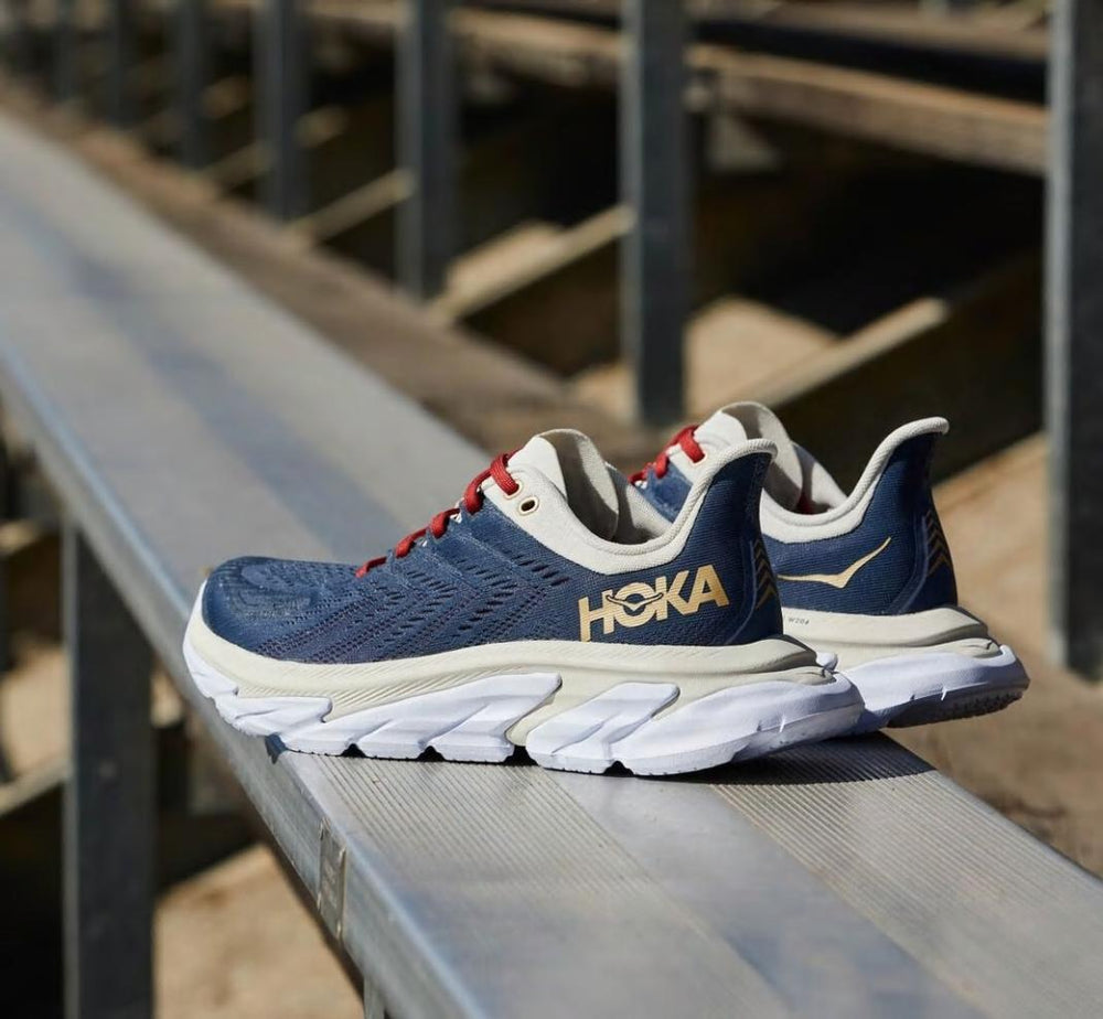 Men Road Running | HOKA ONE ONE Clifton Edge Vintage Indigo / Tofu