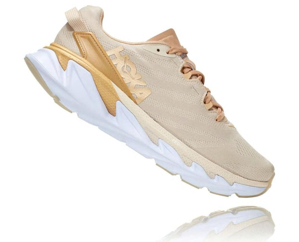 Men Road Running | HOKA ONE ONE Elevon 2 Almond Milk / White