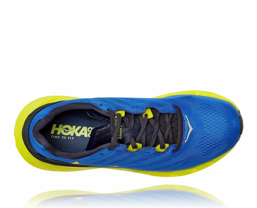 Men Road Running | HOKA ONE ONE Elevon 2 Amparo Blue / Evening Primrose