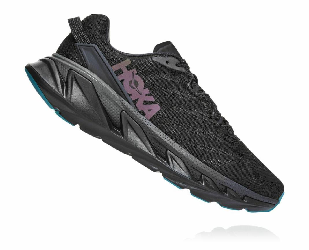 Men Road Running | HOKA ONE ONE Elevon 2 Black / Dark Shadow